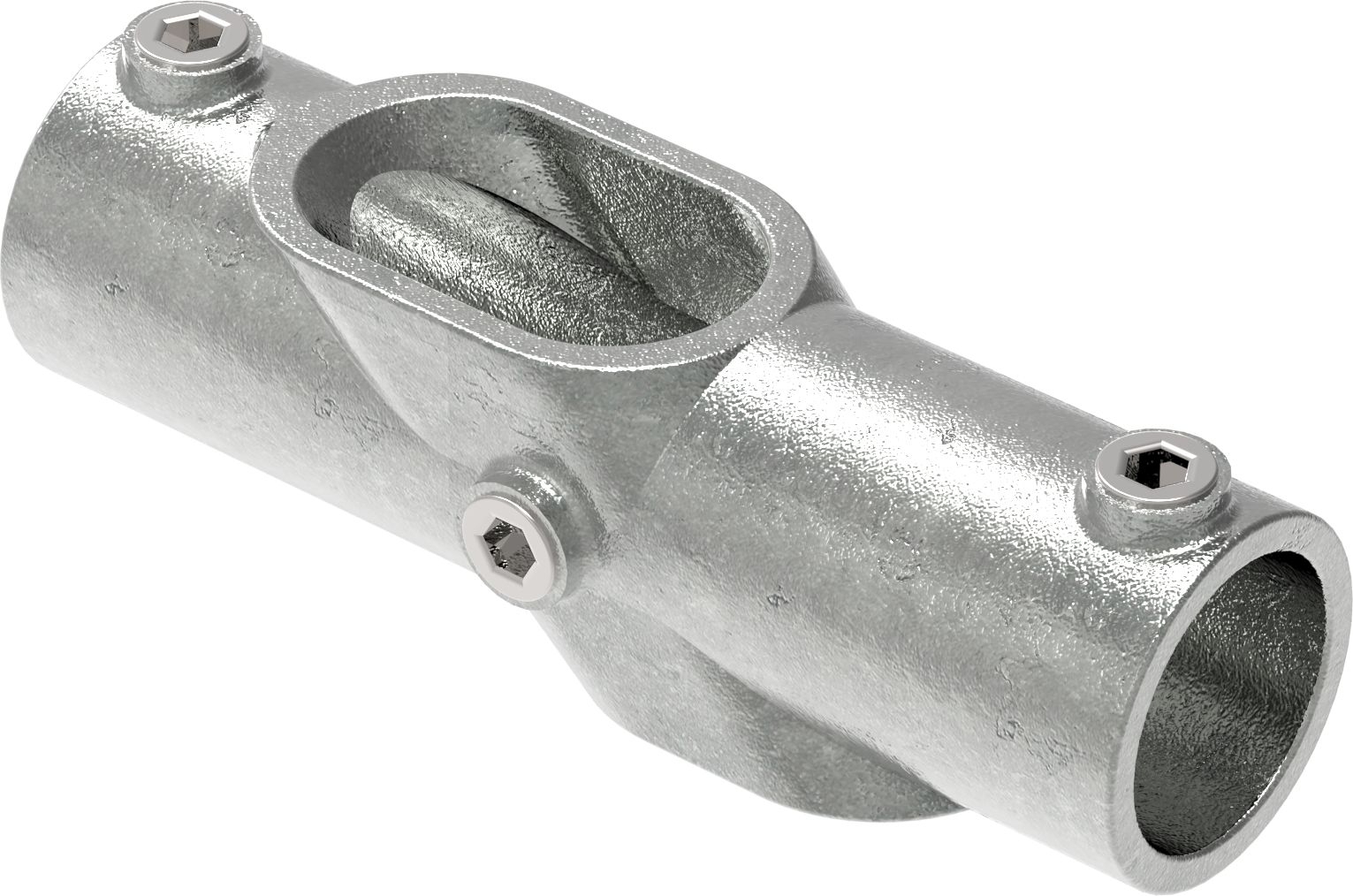 Raccord de tube | Traverse 30-45° | 126C42 | Ø 42,4 mm | 1 1/4" | Fonte malléable