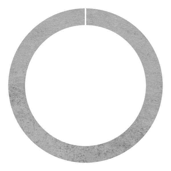 Anneau | Matériau : 12x12 mm | Ø extérieur 110 mm | Acier S235JR, brut