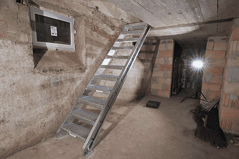 Marche métallique MEASTEP marche standard 1000x270 MW 30/30 TS 35/2