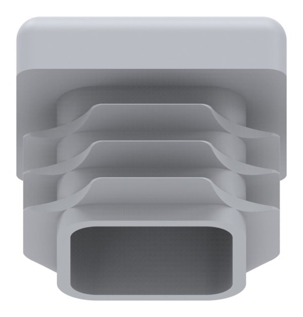 Capuchon plastique pour tube carré 20x20mm
