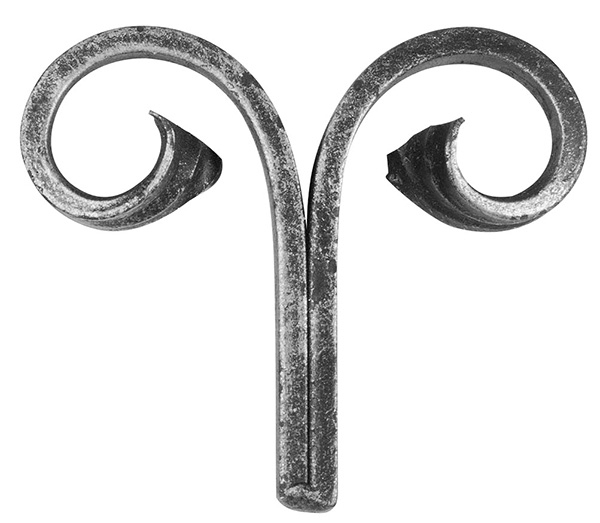Piquet de clôture | Hauteur : 100 mm | Largeur : 115 mm | Acier S235JR, brut