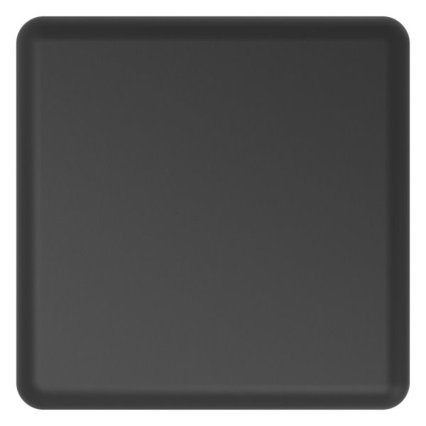 Capuchon plastique pour tube carré 100x100mm