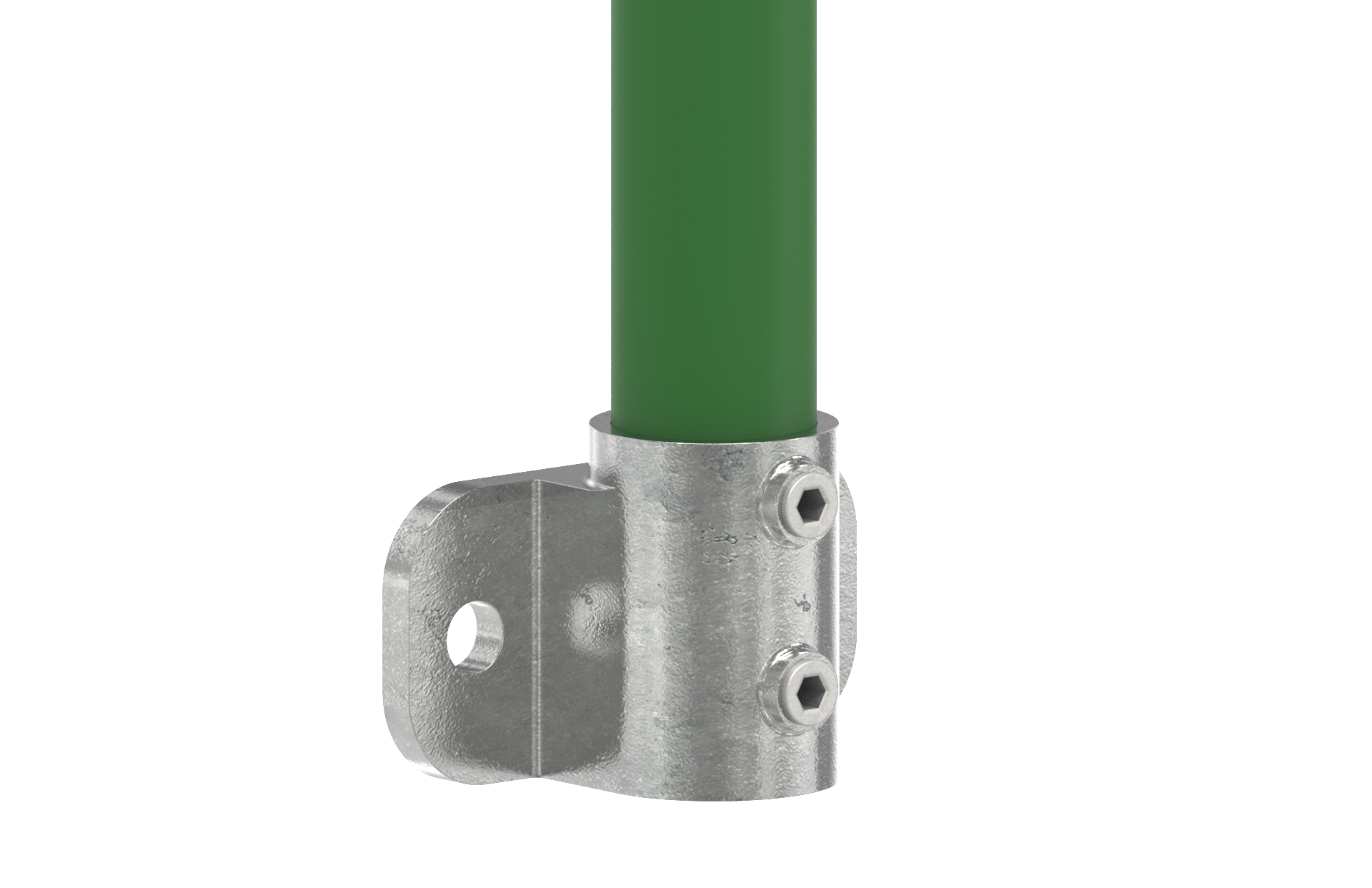 Raccord de tuyau | Support mural | 246B34 | 33.7 mm | 1" | Fonte malléable et électrozinguée