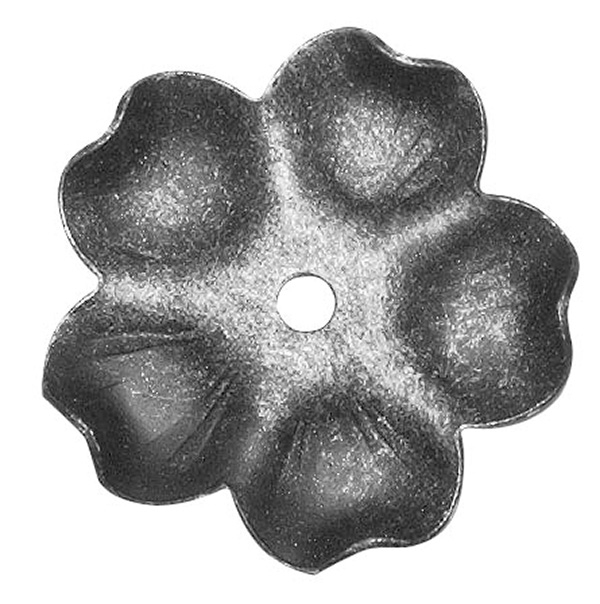 Rosace / Garniture | Ø 50x1 mm | Acier (brut) S235JR