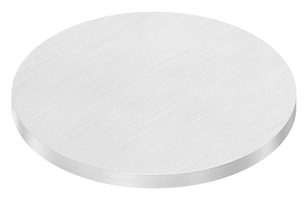 Ebauche circulaire | dimensions : Ø 100x6 mm | avec rectification longitudinale | V2A