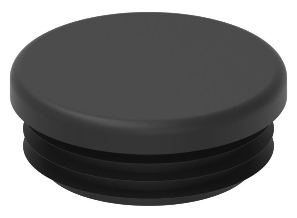 Capuchon en plastique pour tube rond 42.4mm
