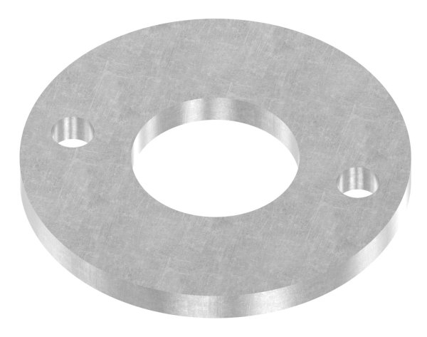 Plaque d'ancrage | Dimensions : Ø 100x8 mm | Acier (brut) S235JR