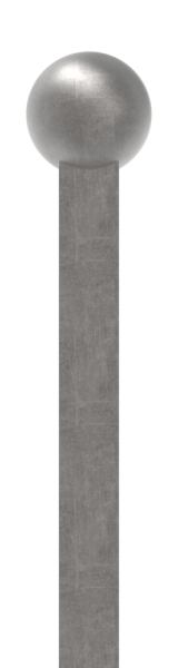 Barre à billes 12 x 12mm ; longueur 1200mm ; bille 25mm