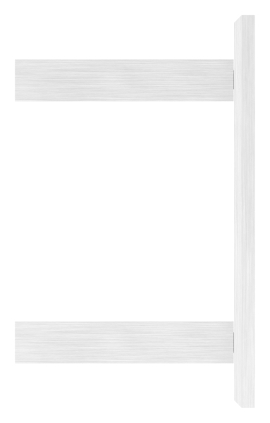 Fixation murale pour tube 40x40 mm V2A