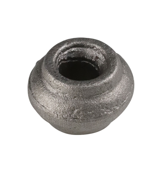 Manchette décorative | Dimensions : 35x25 mm | Trou : Ø 12,5 mm | Acier S235JR, brut