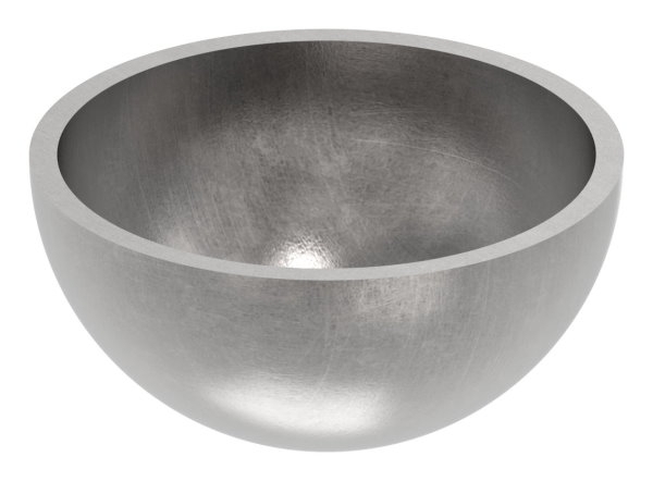 Boule semi creuse Ø 42 mm | lisse | acier S235JR, brut