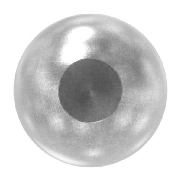 Boule Ø 35 mm | avec trou borgne 14,2 mm | acier S235JR, brut