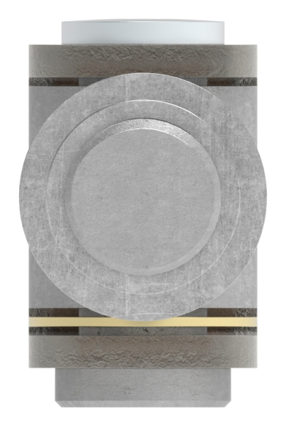 Charnière de portail M24 | réglable | soudable | acier (brut) S235JR