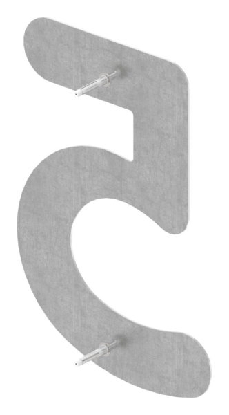 Maison numéro 5 | grand | Dimensions : 200 mm x 300 mm | V2A