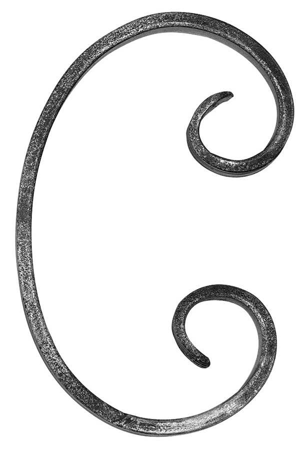 Vis en C | Dimensions : 85x150 mm | Matériau : 12x5 mm | Acier S235JR, brut