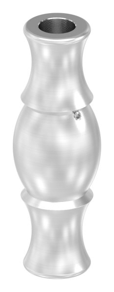 Manchon décoratif 90x30 mm avec trou 12,5 mm V2A