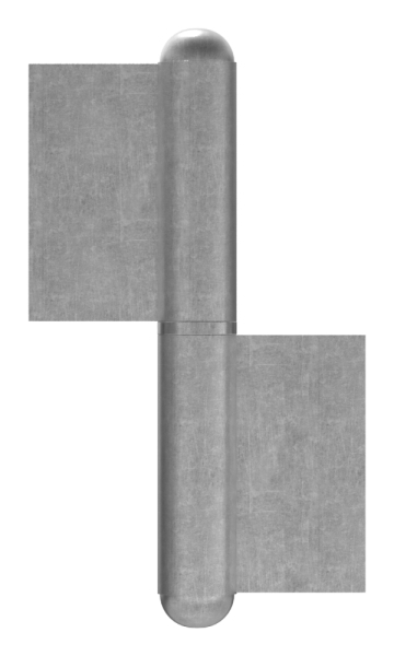 Sangle à souder avec goupille fixe, version droite