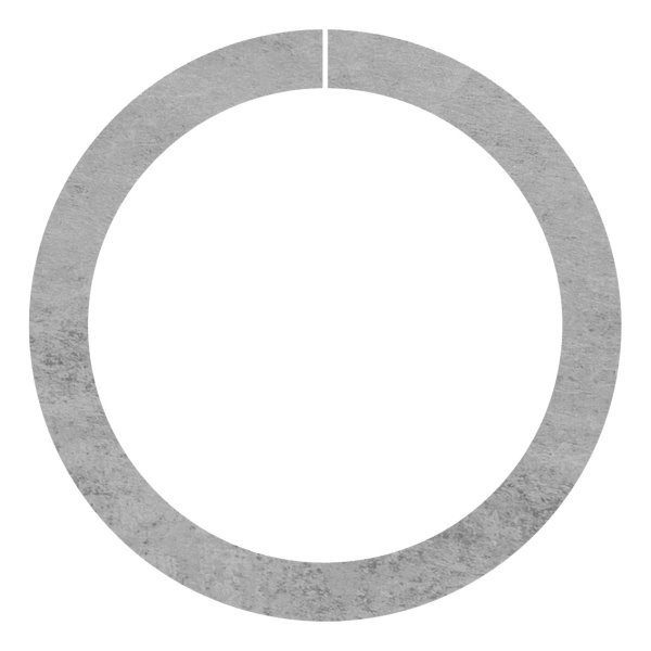 Anneau | Matériau : 12x12 mm | Ø extérieur 120 mm | Acier S235JR, brut