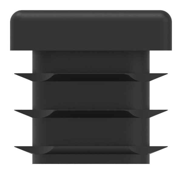 Bouchon en plastique pour tube rectangulaire 40x20mm