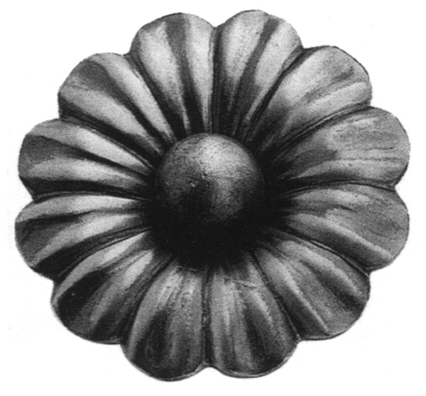 Rosette / Garniture | Ø 95x3 mm | Acier (brut) S235JR