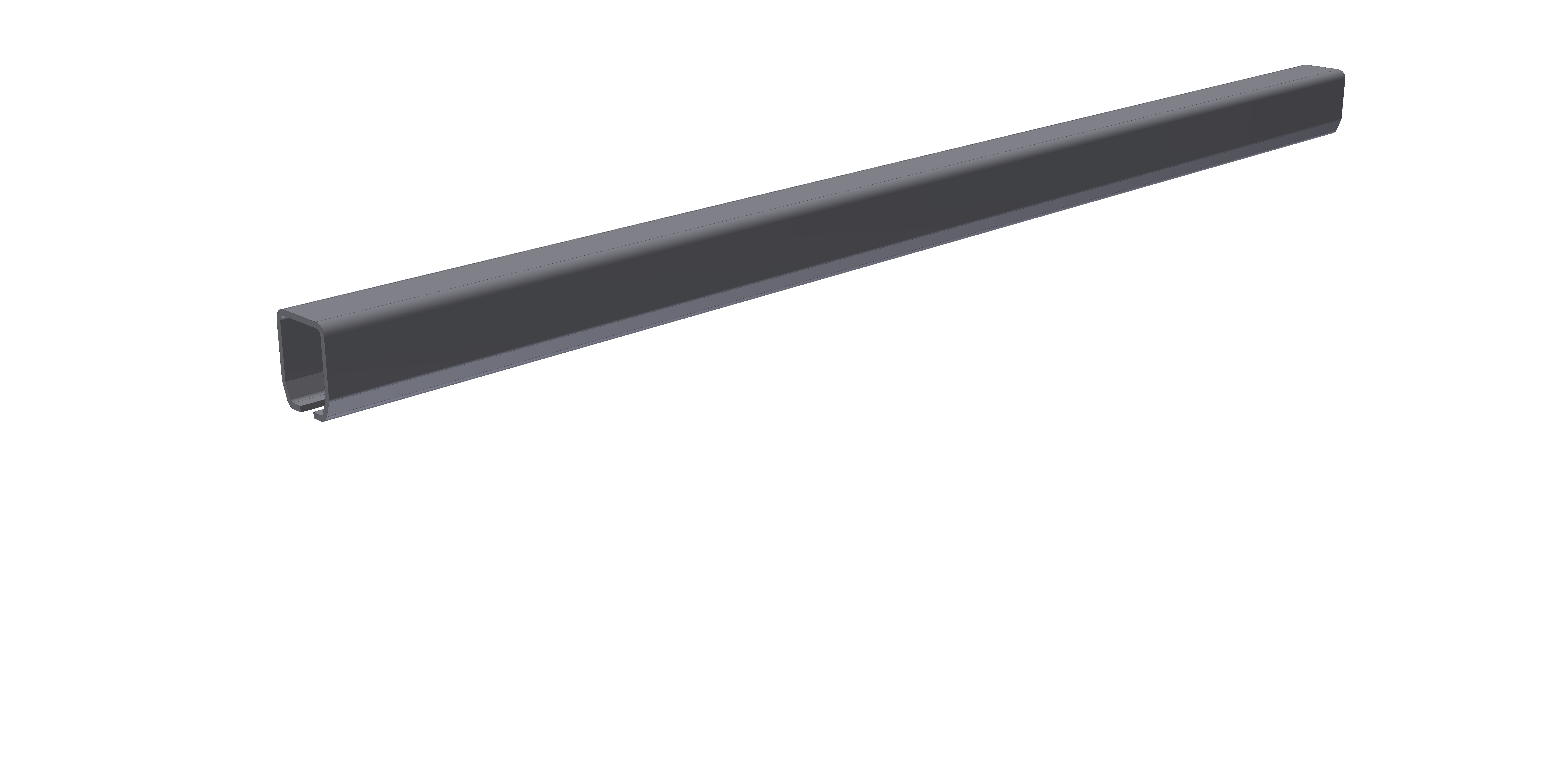 Tube de guidage coupé à la taille non galvanisé taille 3