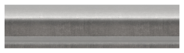 Main courante | dimensions : 40x18 mm | longueur : 6000 mm | avec rainure | acier (brut) S235JR