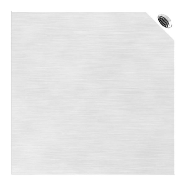 Cube 80x80 mm avec filetage M8 V2A