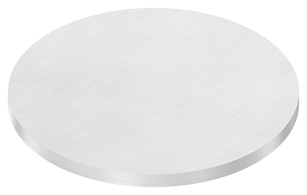 Ebauche circulaire | dimensions : Ø 150x8 mm | avec rectification longitudinale | V2A