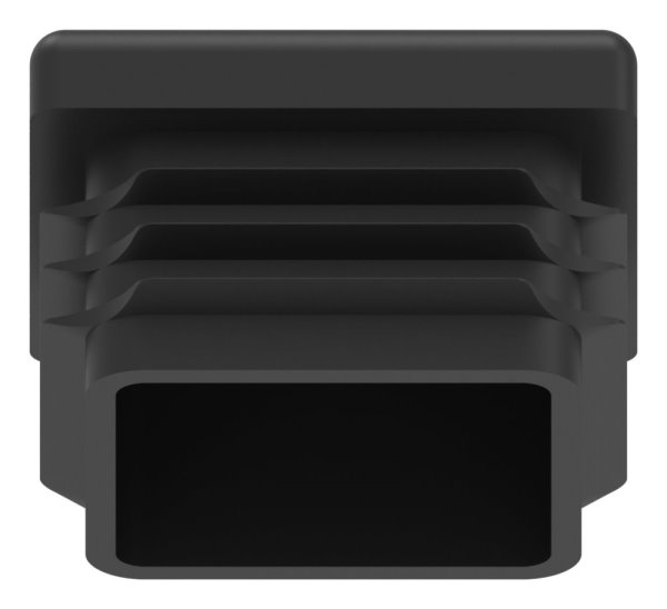 Capuchon plastique pour tube carré 30x30mm