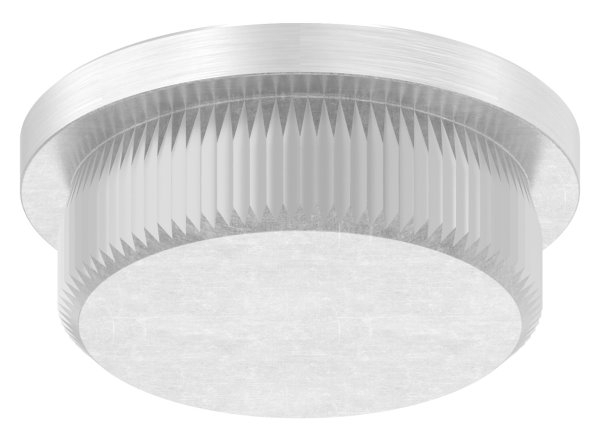 Bouchon plat pour Ø 26,9x2,0 mm V2A matériau plein