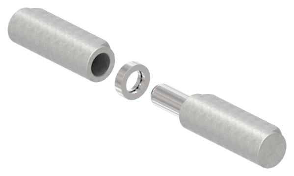 Charnière pour soudure en acier inoxydable V2A