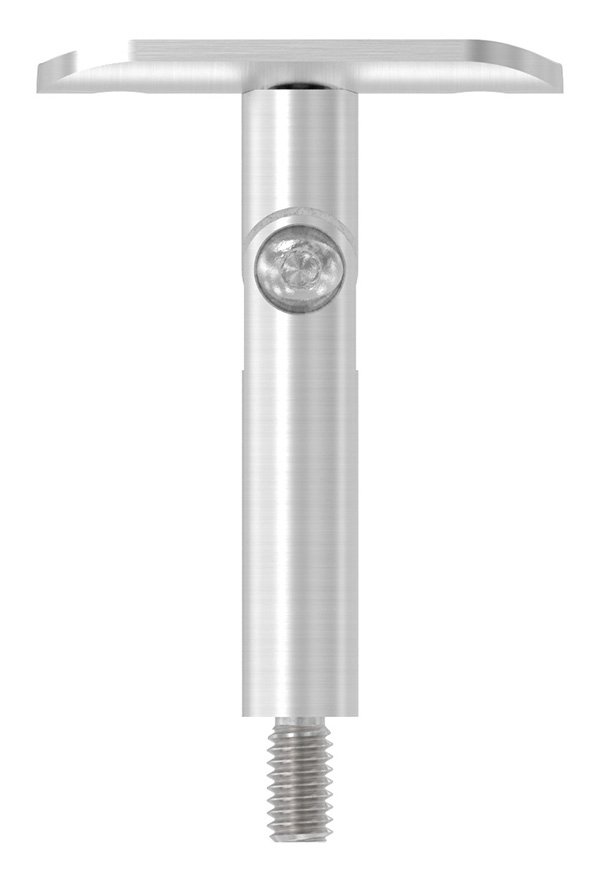Goupille d'articulation avec plaque de retenue | Raccord : Ø 33,7 mm | V2A