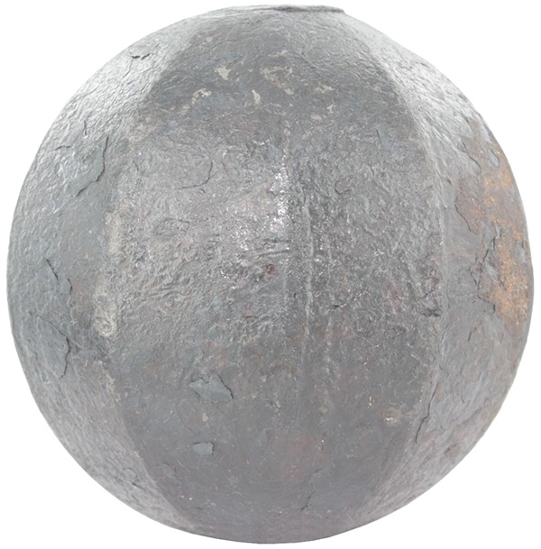 Boule solide Ø 60 mm | martelée | acier S235JR, brut