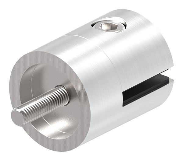 Support de tôle Ø 32 mm V2A plat/droit