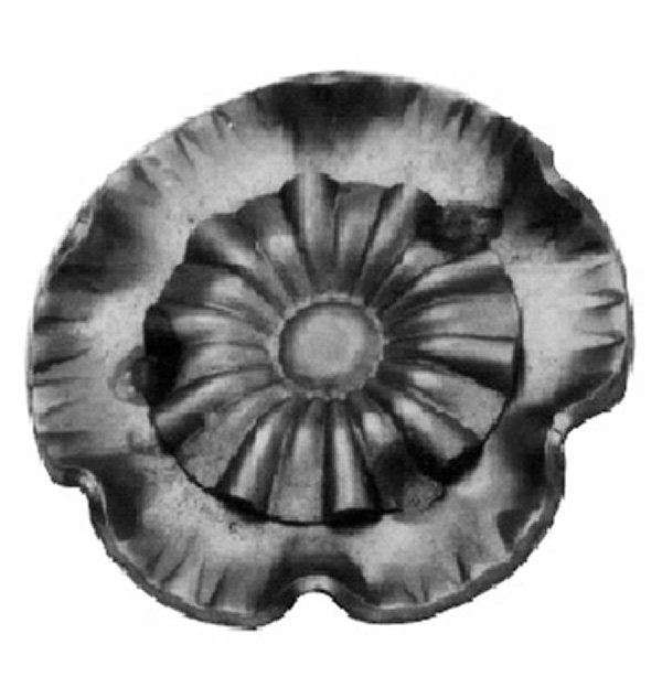 Rosace / Garniture | Ø 60x2 mm | Acier (brut) S235JR