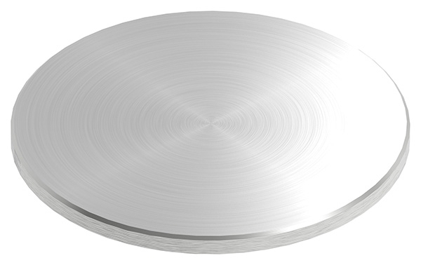 Ebauche circulaire | dimensions : Ø 120x6 mm | avec biseau rond | V2A