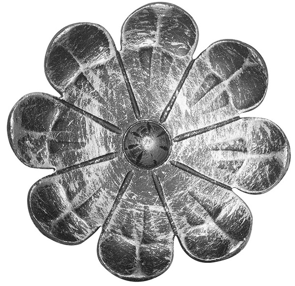 Rosette / Garniture | Ø 95 x 2 mm | Acier (brut) S235JR