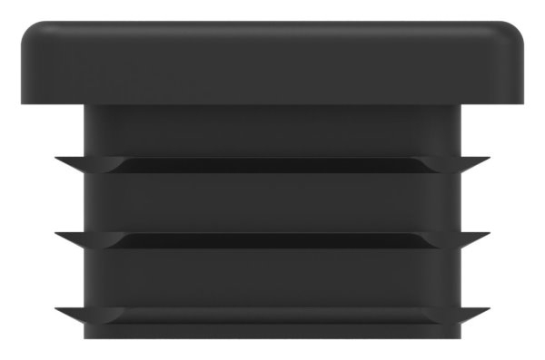 Bouchon en plastique pour tube rectangulaire 50x30mm