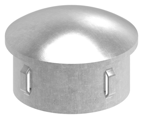 Bouchon en acier | légèrement bombé | pour Ø 60.3x1.8-2.2 mm | Acier S235JR, brut
