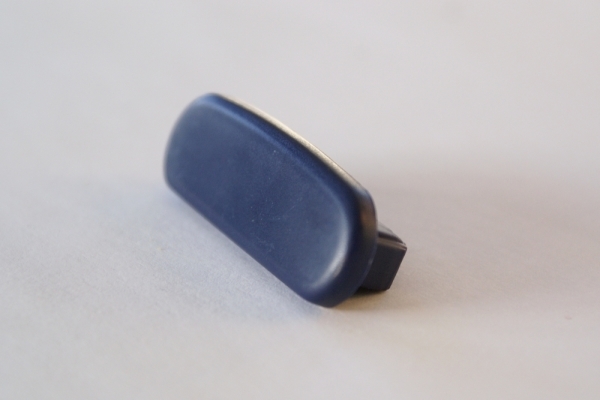 Embout pour main courante en plastique pour 40 x 8mm, bleu saphir
