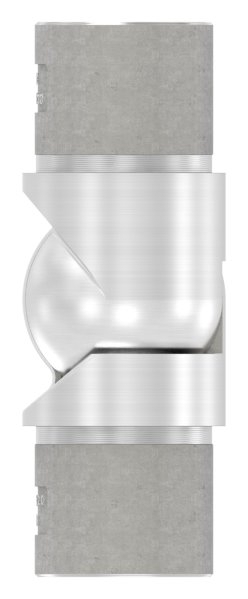 Pièce d'articulation creuse pour câble, pour tube 33,7 x 2,0mm