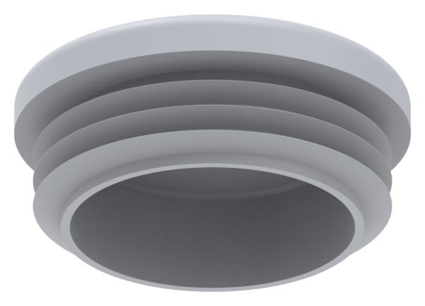 Capuchon en plastique pour tube rond 42.4mm