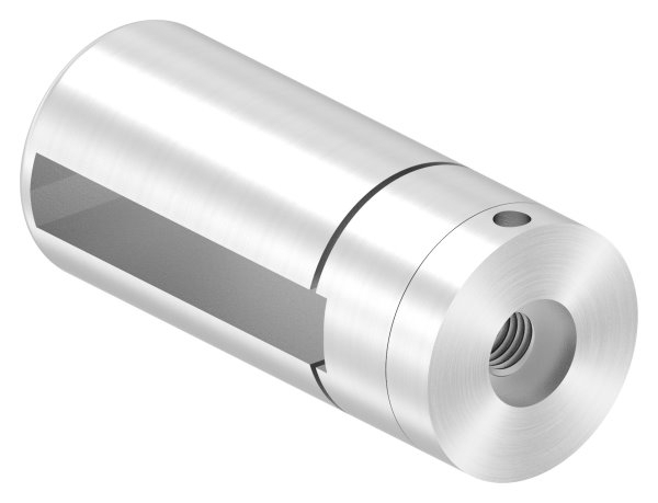Support de base Brenk pour barres plates 50 x 8mm, ALU