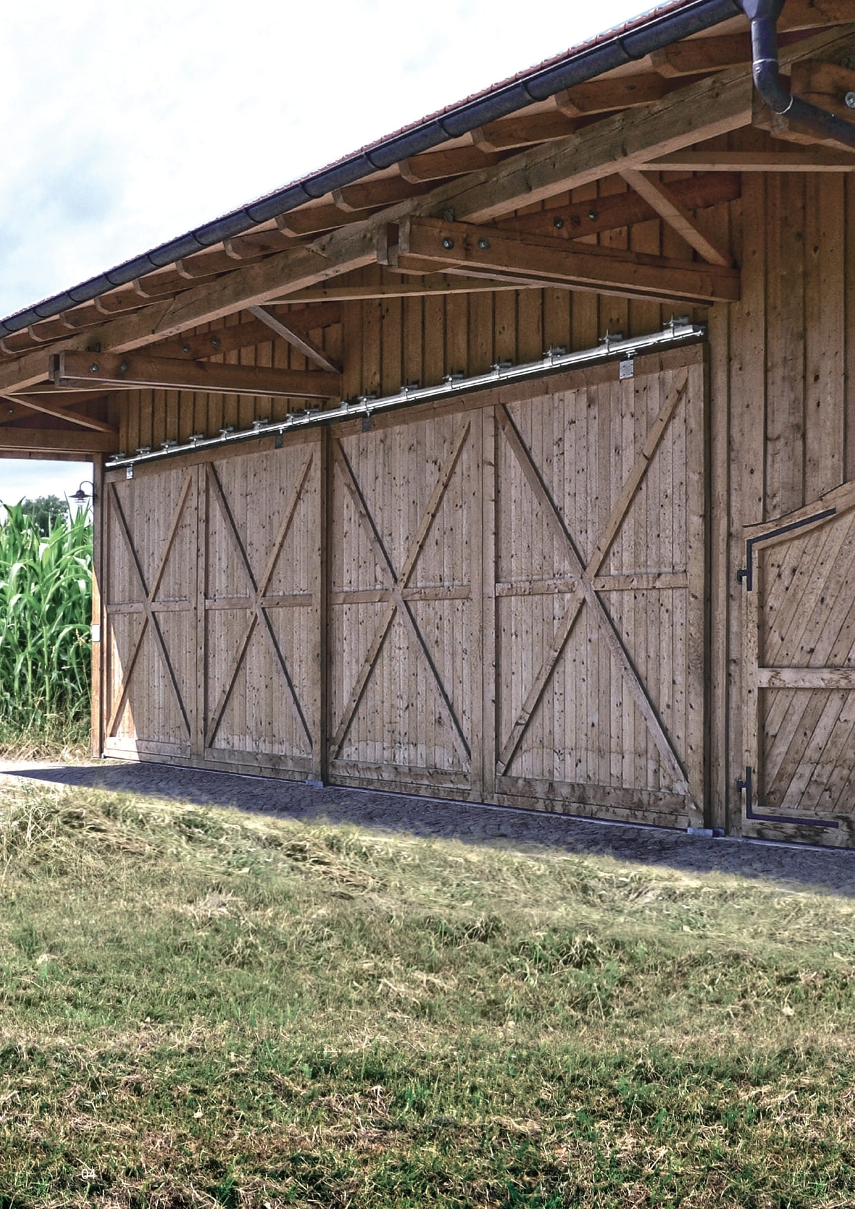 Rouleau de portail coulissant en vrac, rouleau- Ø 160 mm