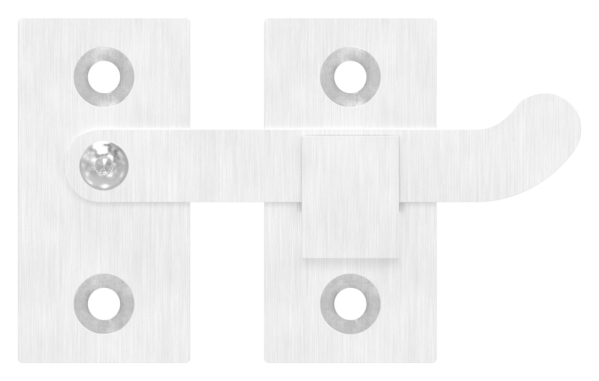 Loquet de porte pour tube 42,4mm, V4A