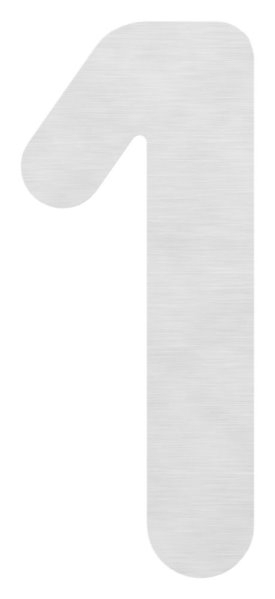 Maison numéro 1 | petite | Dimensions : 110 mm x 150 mm | V2A
