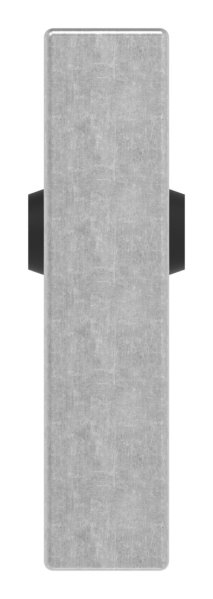 Boîtier de fermeture | Dimensions : 173x94,5x40 mm | Mandrin : 60 mm | Acier (brut) S235 JR