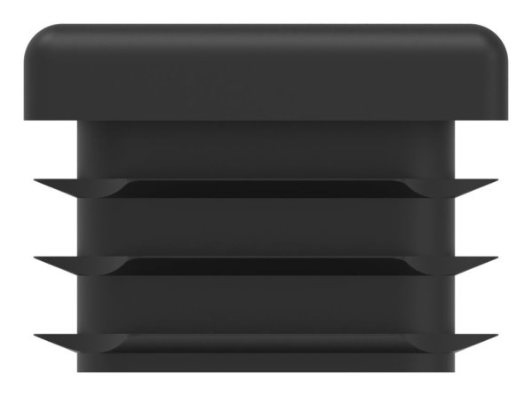 Capuchon plastique pour tube carré 25x25mm