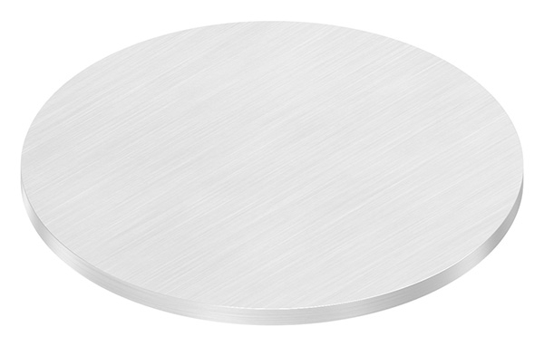 Ebauche circulaire | dimensions : Ø 100x4 mm | avec rectification longitudinale | V2A