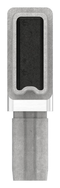 Connecteur 90° pour tube 40x20x2mm, V4A